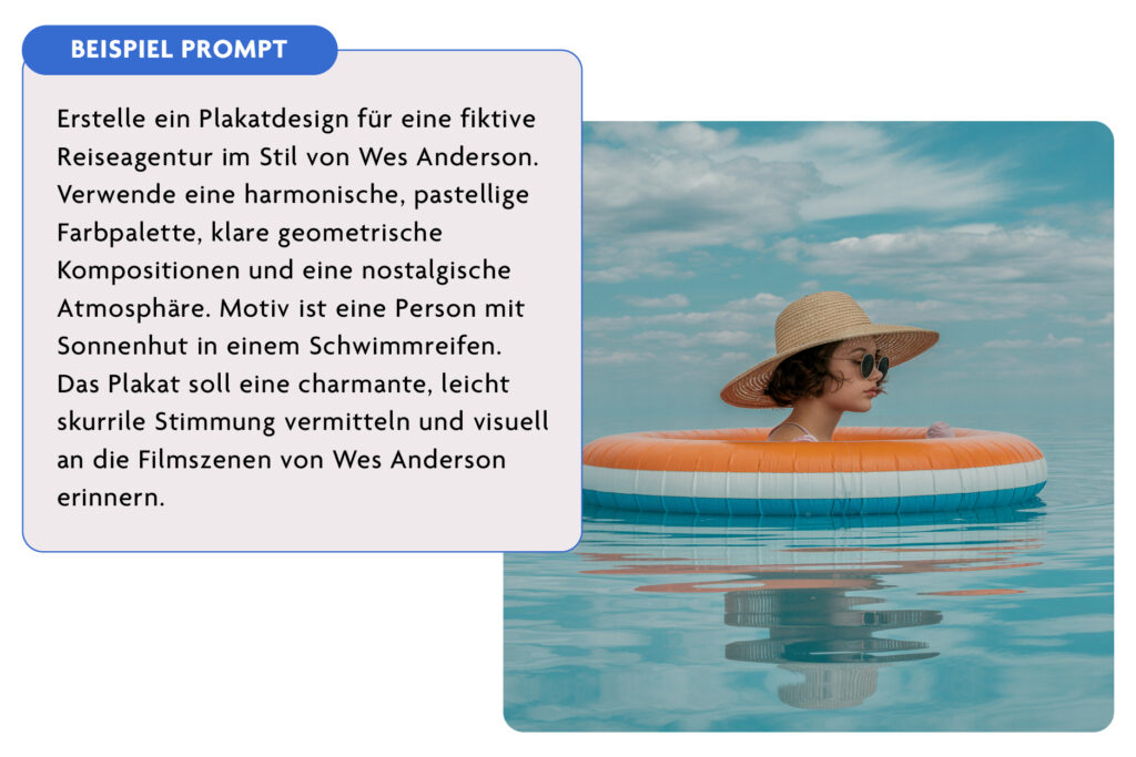 Prompt Beispiel für Bildgenerierung mit Stilvorgaben