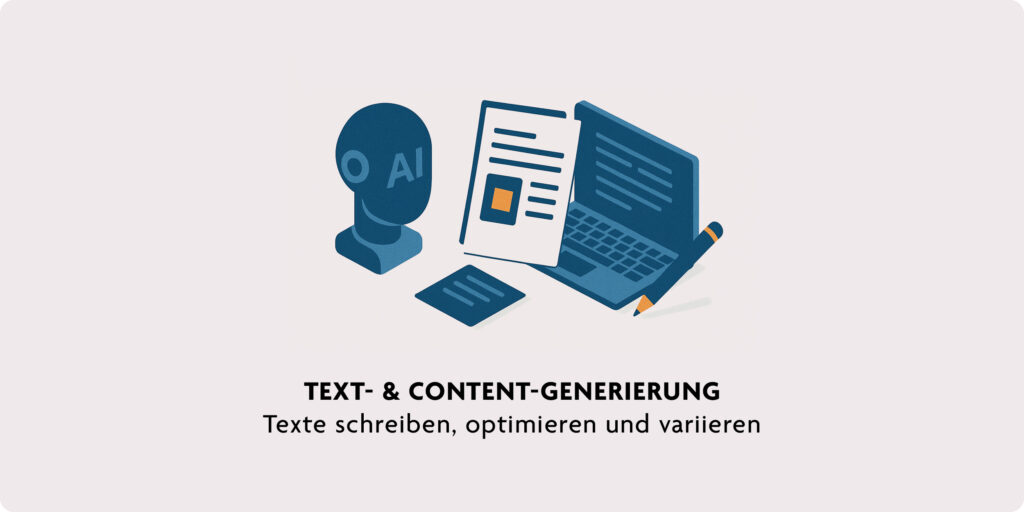 KI-Tools für Designer für Text und Content