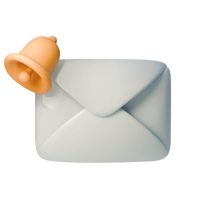 Icon 3D E-Mail senden