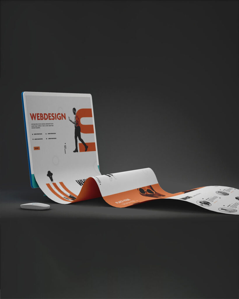 Mockup für Webdesign & UI